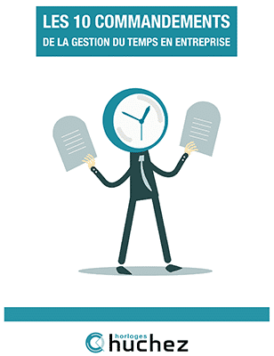 Page de couverture Ebook, les 10 commandements de la gestion des temps en entreprise