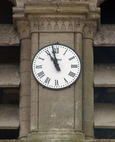 Cadran de l'horloge de Vauxrezis
