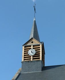 Clocher de l'église de Saint-Nicolas-aux-Bois