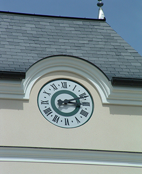 Horloge monumentale d'une résidence à Morangis