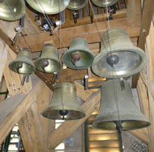 Image d'un carillon avec sa multitude de cloches